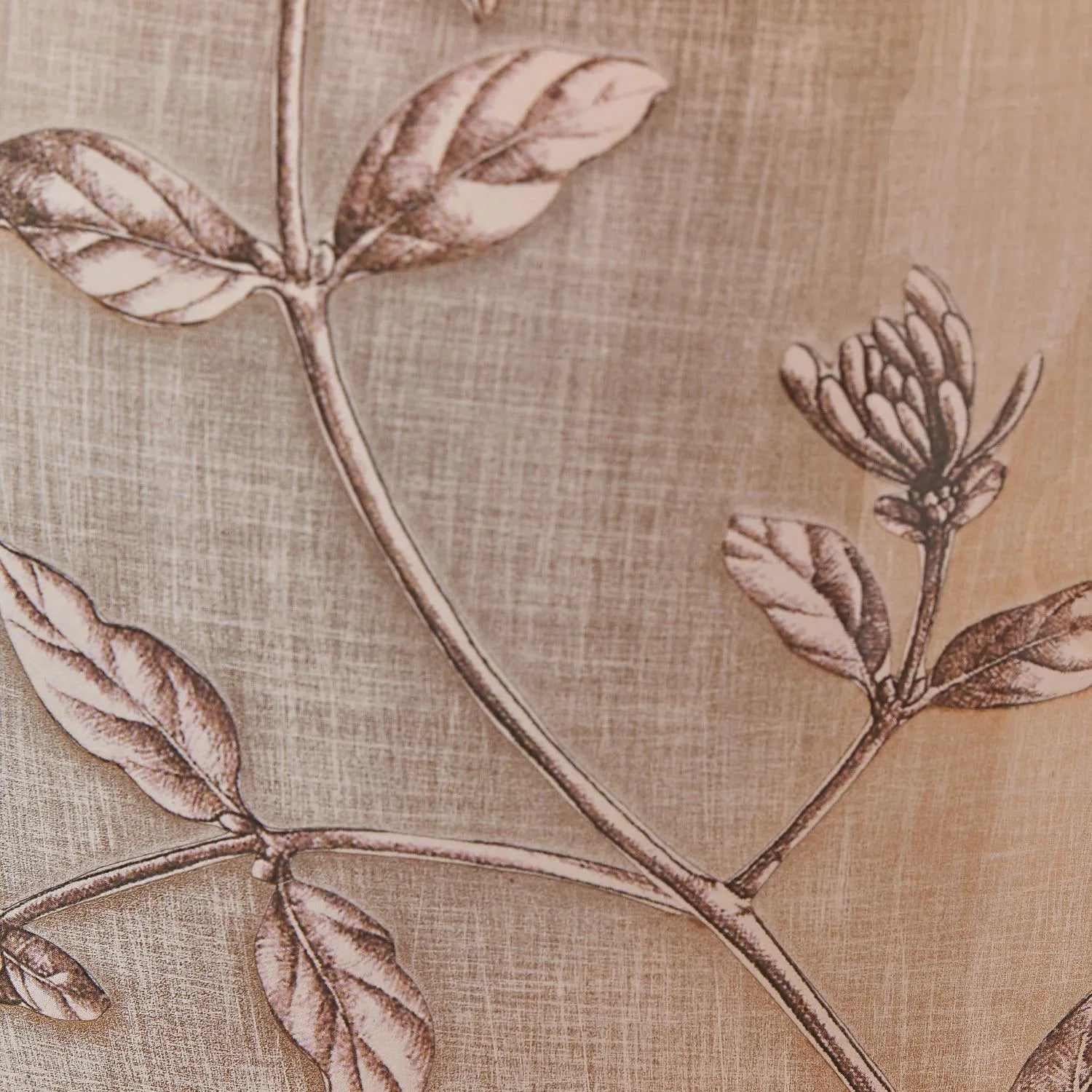 Jenny Worrall Honeysuckle & Foliage cream champagne gold glass table lamp base with bulbous shape and antique brass feet – handcrafted floral luxury lighting H35xW20xD20cm | Click Style