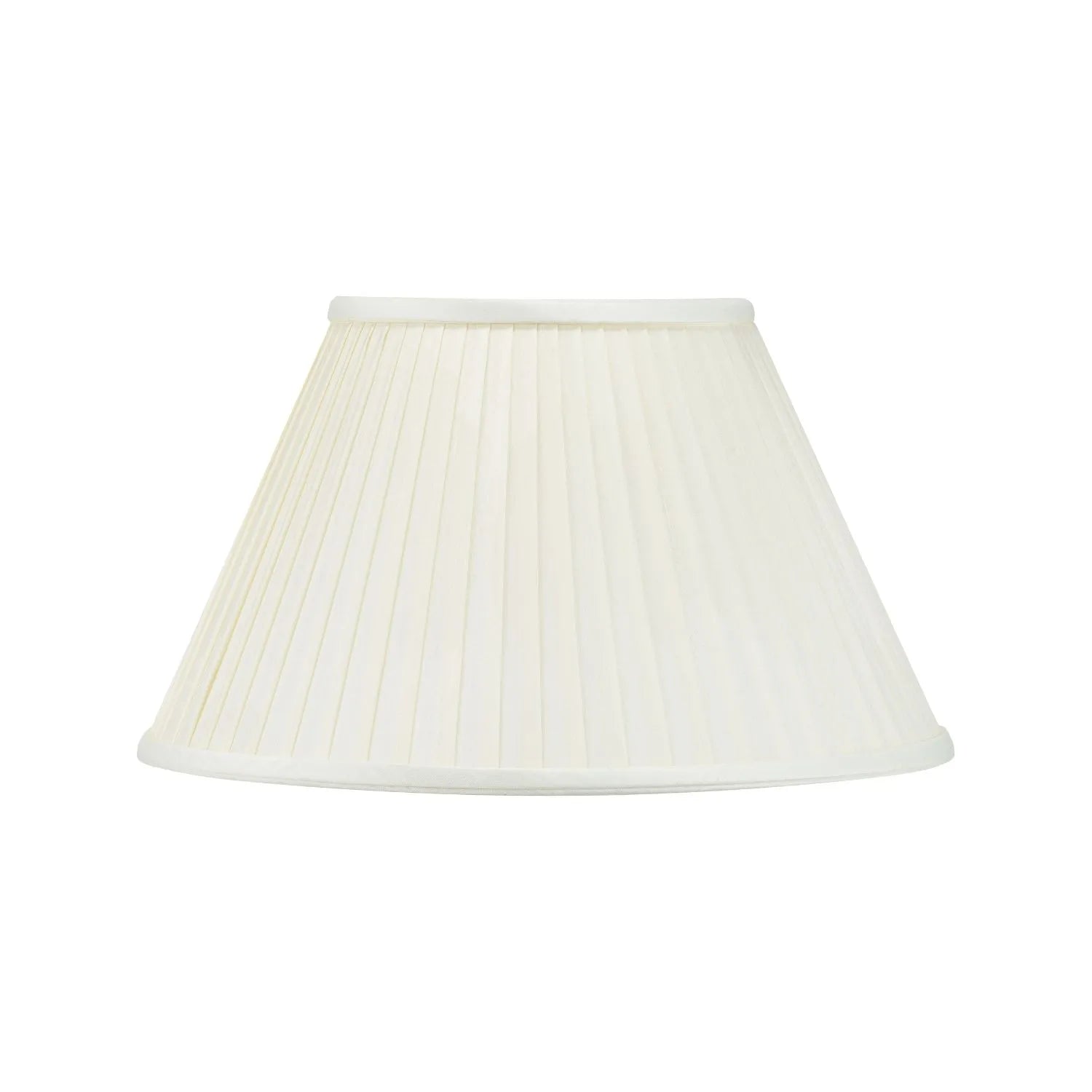 Jenny Worrall Honeysuckle & Foliage Cream Champagne Gold Glass Table Lamp with Almond Cream Silk Knife Pleat Tapered Shade | Click Style