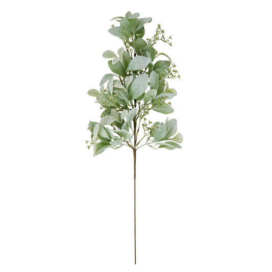 Lamb’s Ear & Wax Flower Sprig - Click Style