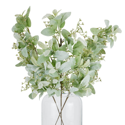 Lamb’s Ear & Wax Flower Sprig - Click Style