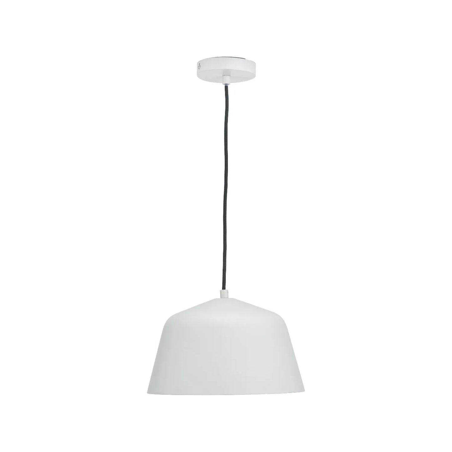 Light Grey Adjustable Retro Pendant Ceiling Light with Metal Dome Shade – Modern Hanging Suspension Lamp 122x29x29cm | Click Style
