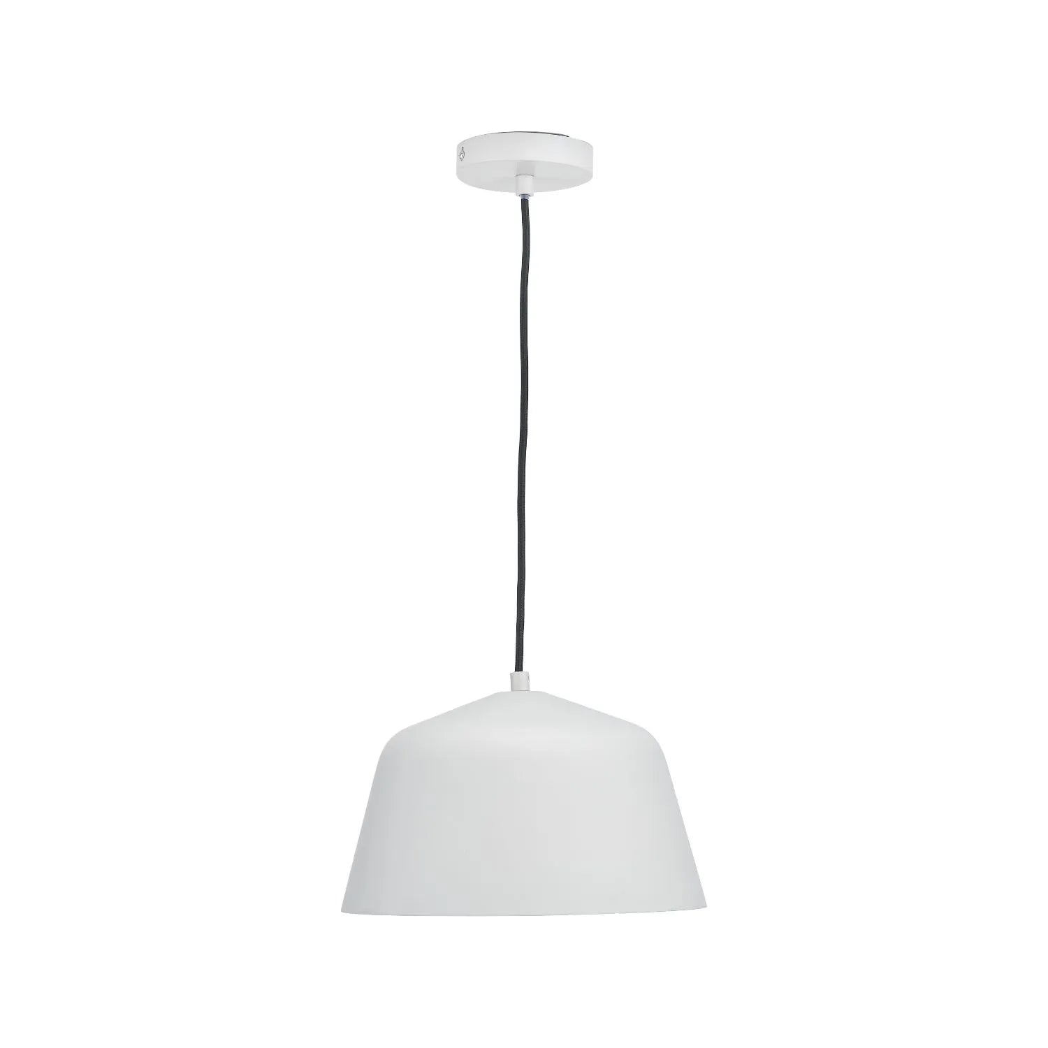 Light Grey Adjustable Retro Pendant Ceiling Light with Metal Dome Shade – Modern Hanging Suspension Lamp 122x29x29cm | Click Style