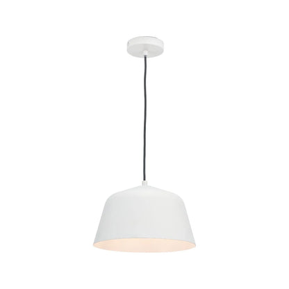 Light Grey Adjustable Retro Pendant Ceiling Light with Metal Dome Shade – Modern Hanging Suspension Lamp 122x29x29cm | Click Style