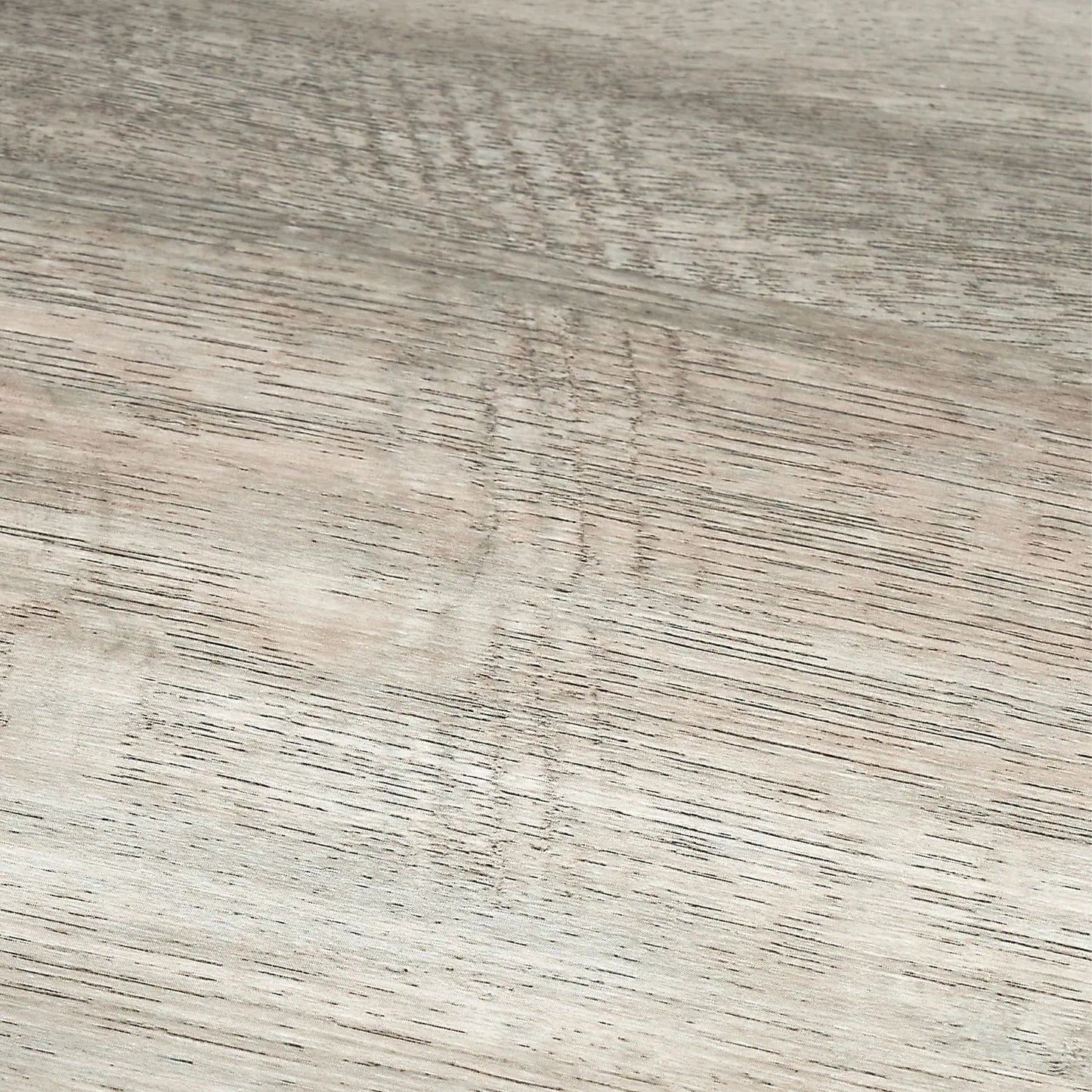 Light Grey Oak Veneer Slim Console Table with Curved Edges & Tapered Black Metal Legs – Scandinavian Narrow Hallway Table H80xW120xD20cm – Modern Grey Oak with Black Steel Frame | Click Style