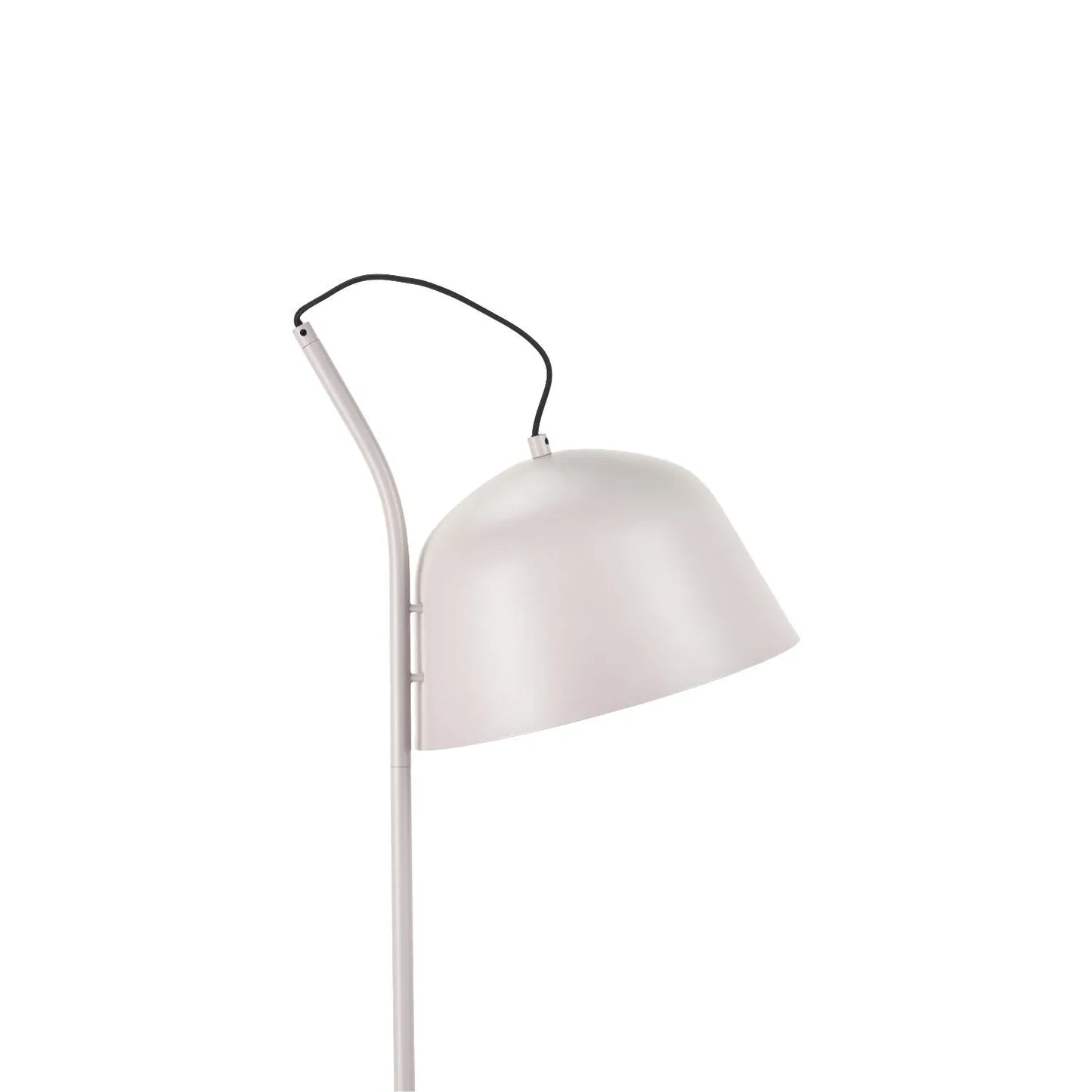 Light Grey Retro Task Floor Lamp with Adjustable Metal Dome Shade – Modern Reading Light 172x30x38cm | Standard Lamp | Click Style