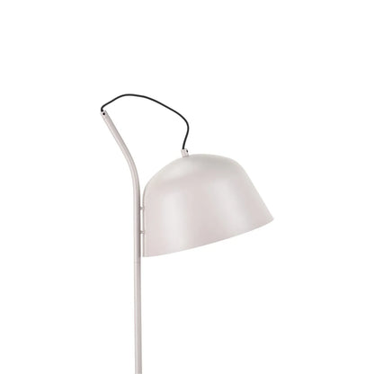 Light Grey Retro Task Floor Lamp with Adjustable Metal Dome Shade – Modern Reading Light 172x30x38cm | Standard Lamp | Click Style