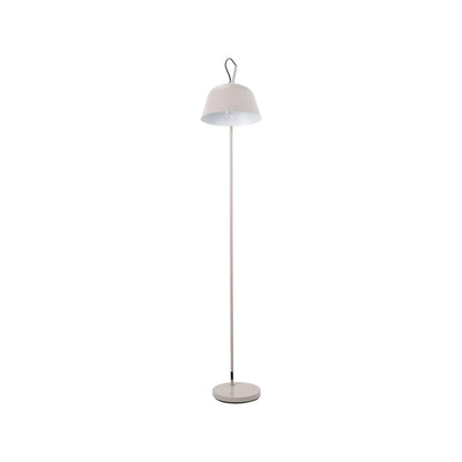 Light Grey Retro Task Floor Lamp with Adjustable Metal Dome Shade – Modern Reading Light 172x30x38cm | Standard Lamp | Click Style