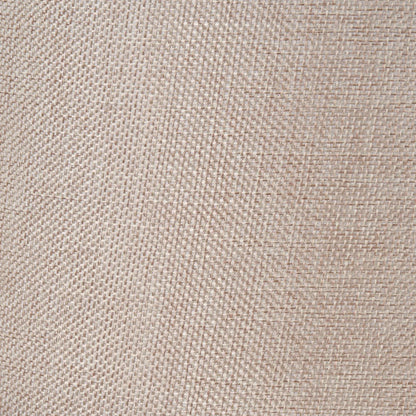 Matt Brown Textured Ceramic Bottle Table Lamp with Lined Natural Linen Drum Shade & Horizontal Line Detailing – Contemporary Earthy Statement Table Light 44x28x28cm | Click Style