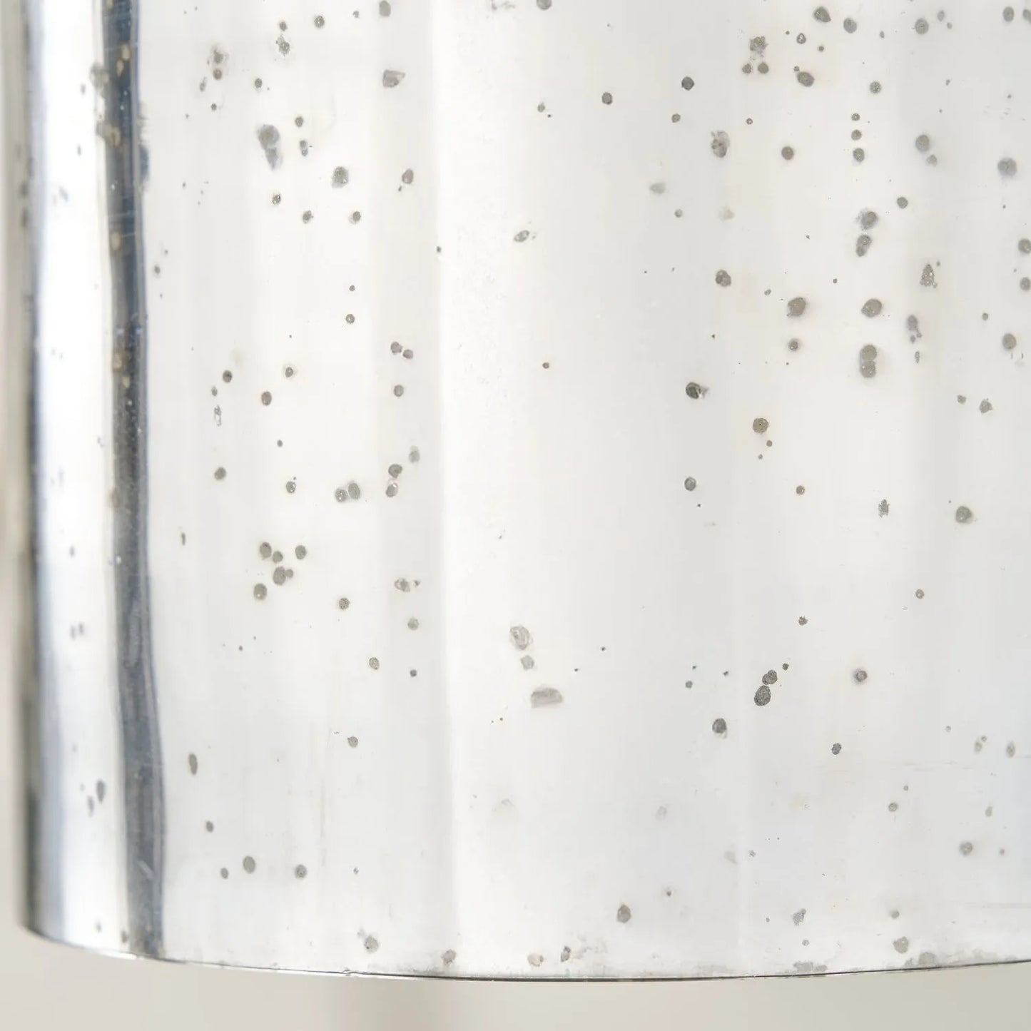 Mirrored Mercury Glass Bottle-Shaped Adjustable Pendant Light With Silver Fittings – Contemporary Hanging Ceiling Light 132x18x18cm | Click Style