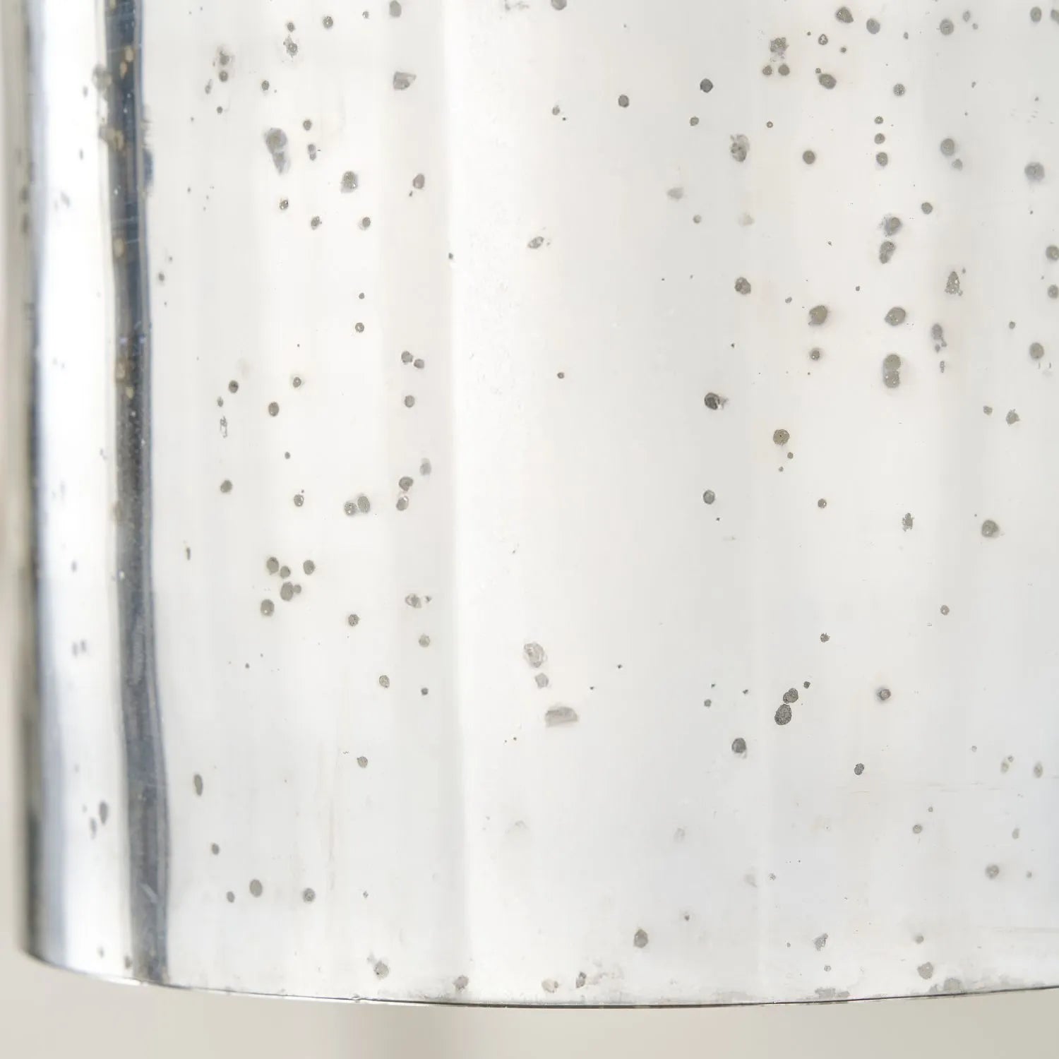 Mirrored Mercury Glass Bottle-Shaped Adjustable Pendant Light With Silver Fittings – Contemporary Hanging Ceiling Light 132x18x18cm | Click Style