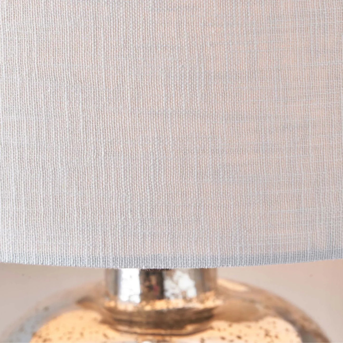 Mirrored Mercury Glass Bottle-Shaped Table Lamp Base With Silver Fittings – Contemporary Mottled Decorative Lamp Base 46x18x18cm | Click Style