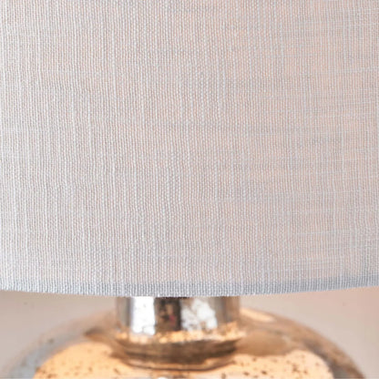 Mirrored Mercury Glass Bottle-Shaped Table Lamp Base With Silver Fittings – Contemporary Mottled Decorative Lamp Base 46x18x18cm | Click Style