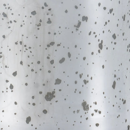 Mirrored Mercury Glass Bottle-Shaped Table Lamp With White Self-Lined Linen Drum Shade 67x40x40cm | Click Style