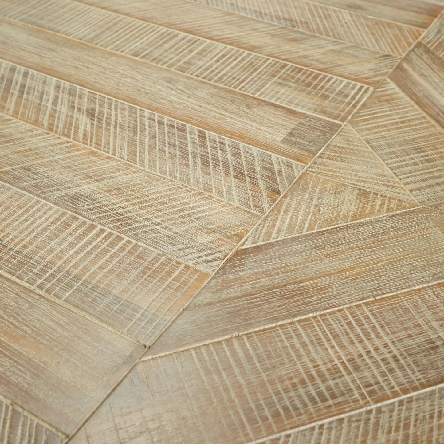 Modern Scandi Sand-Wash Acacia Wood Bar Table With Black Metal Legs – Textured Wooden Breakfast Bar And Tall Dining Table 107x120x75cm Alt | Click Style