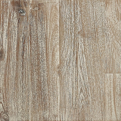 Modern Scandi Sand-Wash Acacia Wood Coffee Table with Black Metal Legs – Textured Wooden Storage Coffee Table with Drawer & Shelf 45.5x120x60cm | Click Style