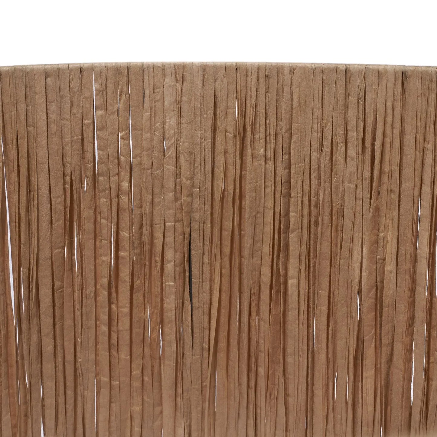 Natural Beige Raffia Drum Lampshade with Wrapped Textured Finish – Neutral Light Shade for Ceiling Table & Floor Lamps 45cm/18in - Click Style