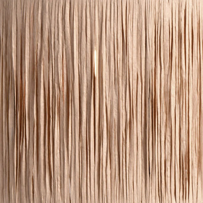 Natural Beige Raffia Drum Lampshade with Wrapped Textured Finish – Neutral Light Shade for Ceiling Table & Floor Lamps 40cm/16in - Click Style