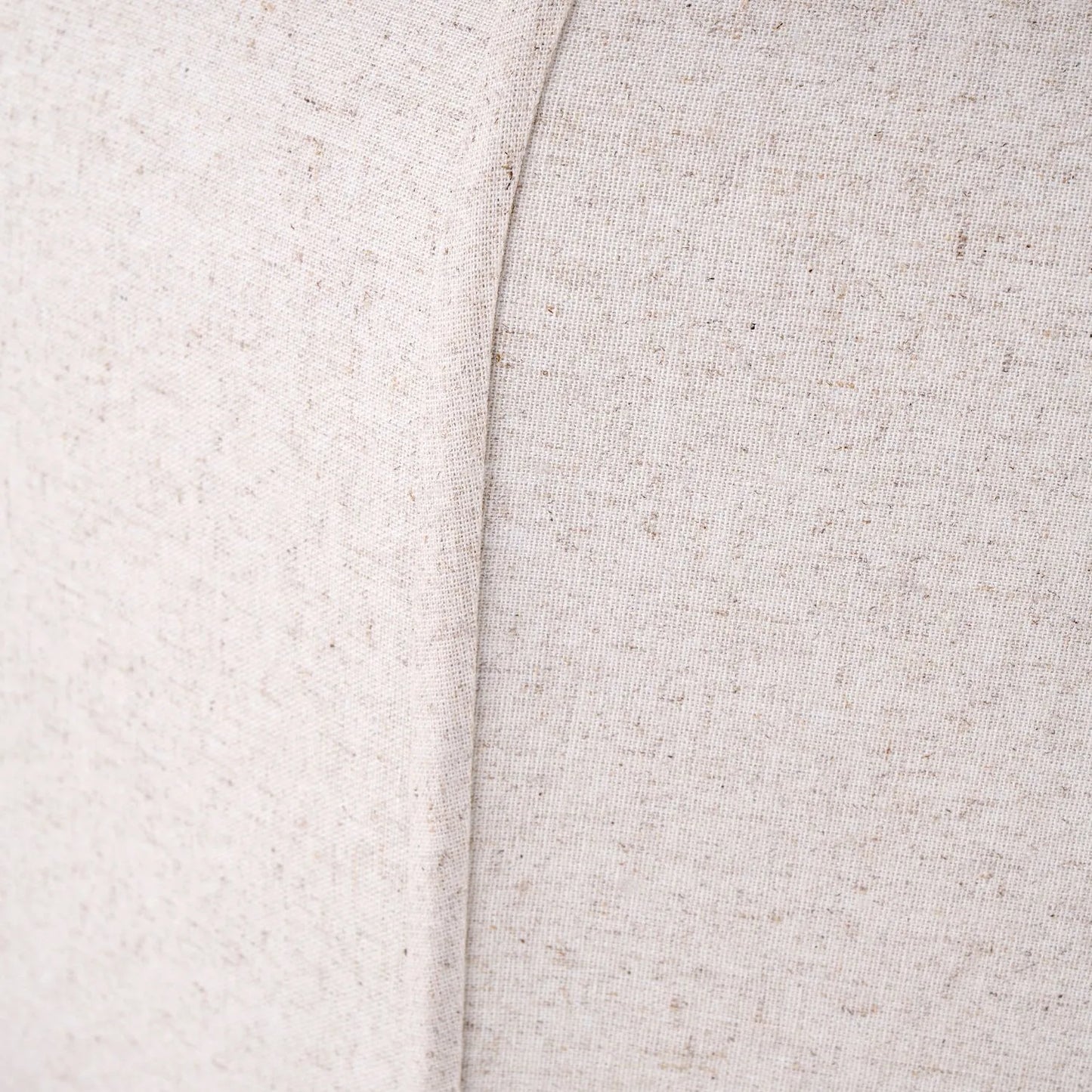 Large Natural Linen Rounded Squat Pendant Ceiling Light with Black Fabric Cable – Adjustable & Dimmable Cream & Black Modern Hanging Lamp 120x51x51cm | Click Style