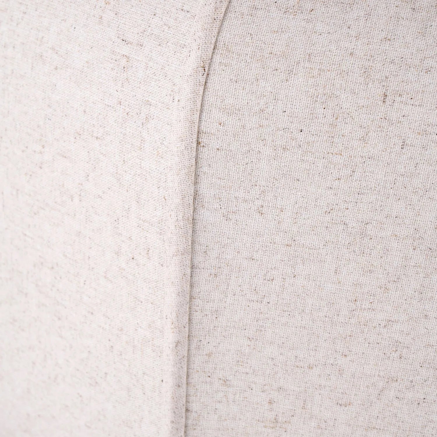 Large Natural Linen Rounded Squat Pendant Ceiling Light with Black Fabric Cable – Adjustable & Dimmable Cream & Black Modern Hanging Lamp 120x51x51cm | Click Style