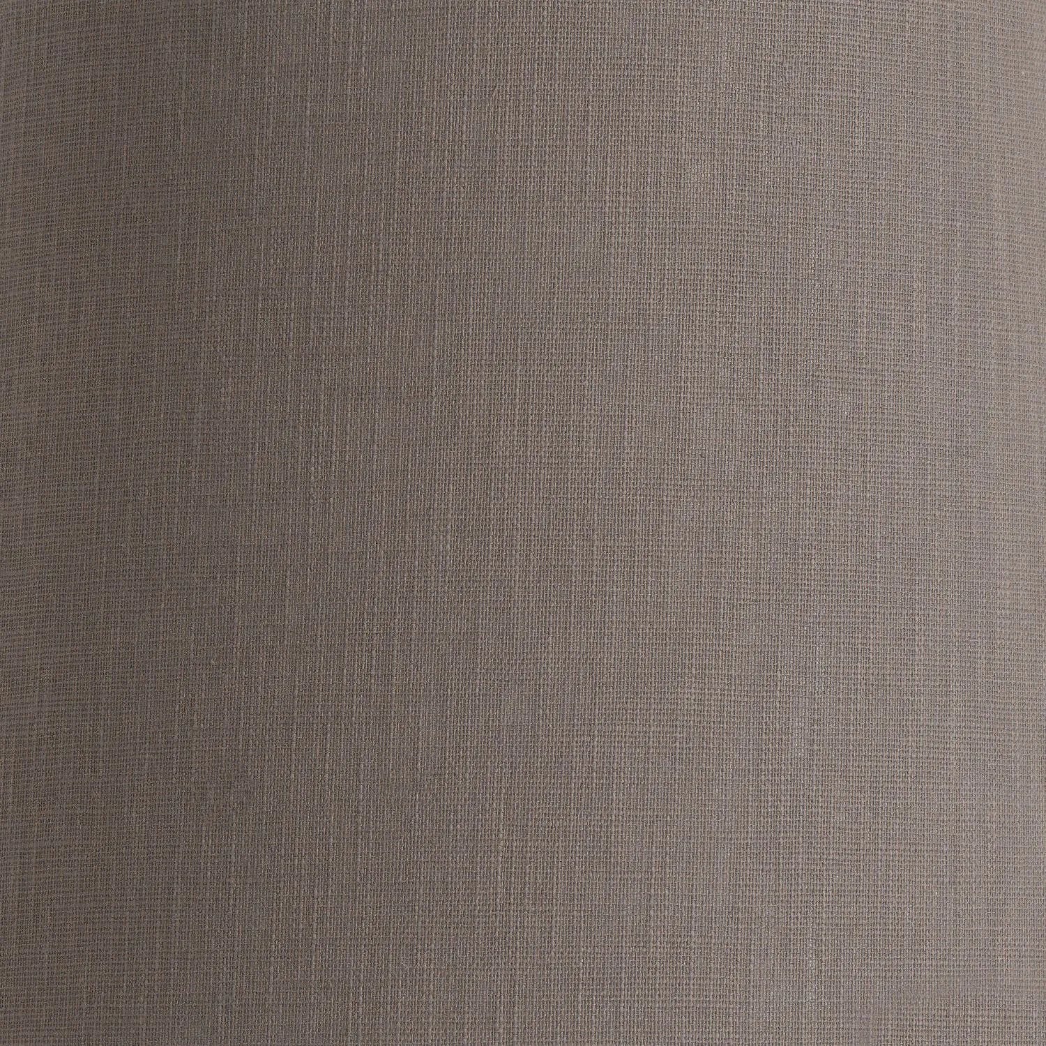 Neutral Matt White Textured Ceramic Table Lamp with 40cm Grey Self-Lined Linen Tapered Shade – Handcrafted Modern Bottle-Shaped Light 69x40x40cm | Click Style