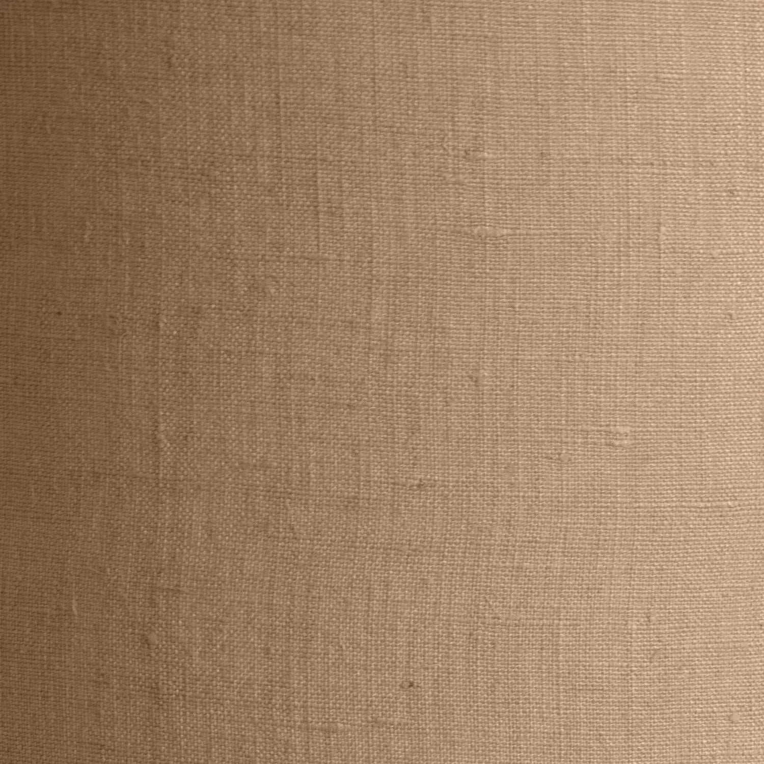 Neutral Matt White Textured Ceramic Table Lamp with 40cm Natural Linen Drum Shade – Handcrafted Modern Bottle-Shaped Light 72x40x40cm | Click Style