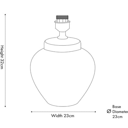 Neutral White Art Deco Scallop Fan Ceramic Table Lamp with Gold Slubbed Silk Gold-Lined Drum Shade – Decorative Sculpted Lighting Base Dimensions 48x35x35cm | Click Style
