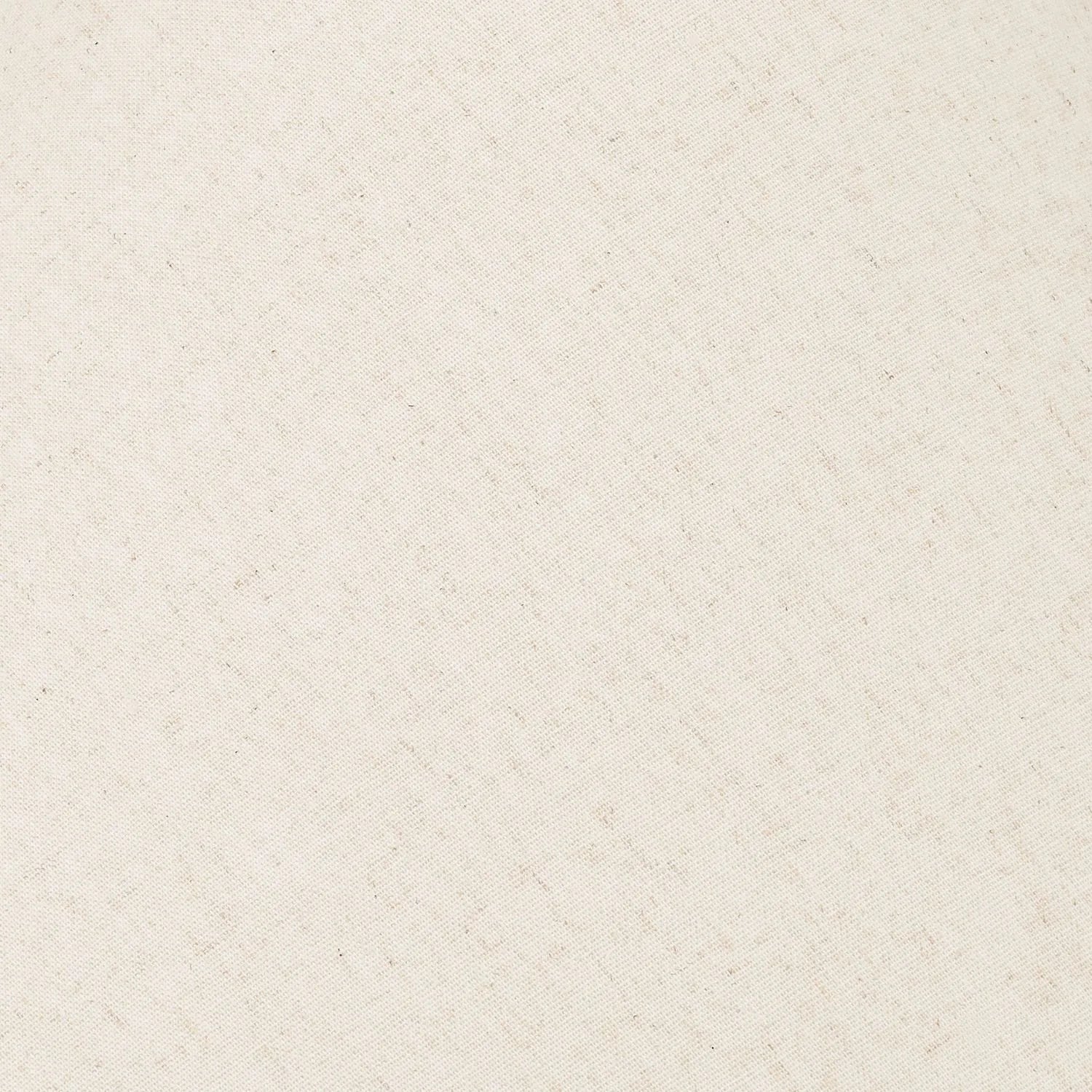 Neutral White Art Deco Scallop Fan Ceramic Table Lamp with Natural Beige Hopsack Empire Tapered Shade – Decorative Sculpted Lighting 46x45x45cm | Click Style