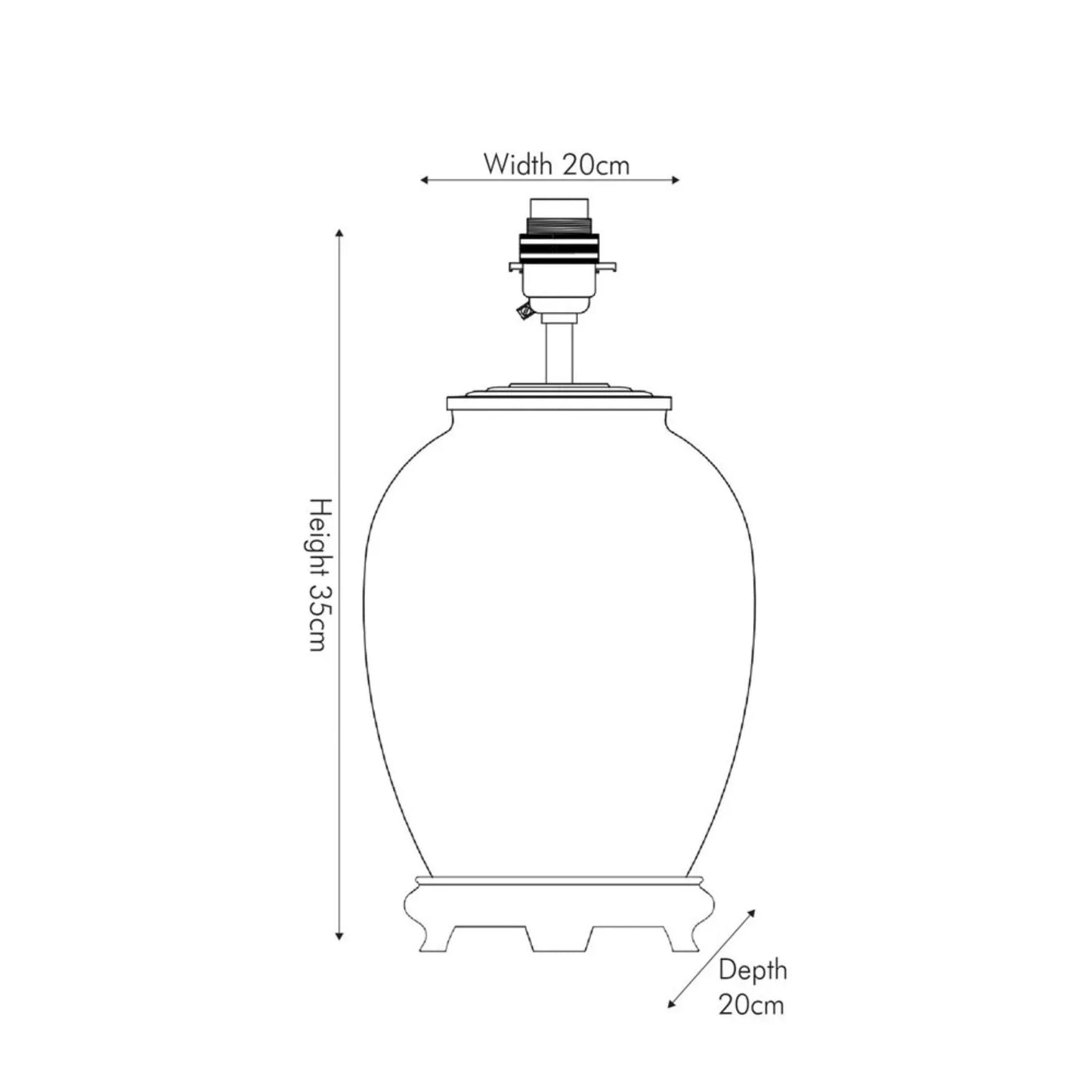 Jenny Worrall Pink Dahlia & Alstroemeria distressed cream & gold glass table lamp base with bulbous shape & raised antique brass feet – handcrafted floral cerise flower lighting dimensions 35x20x20cm | Click Style