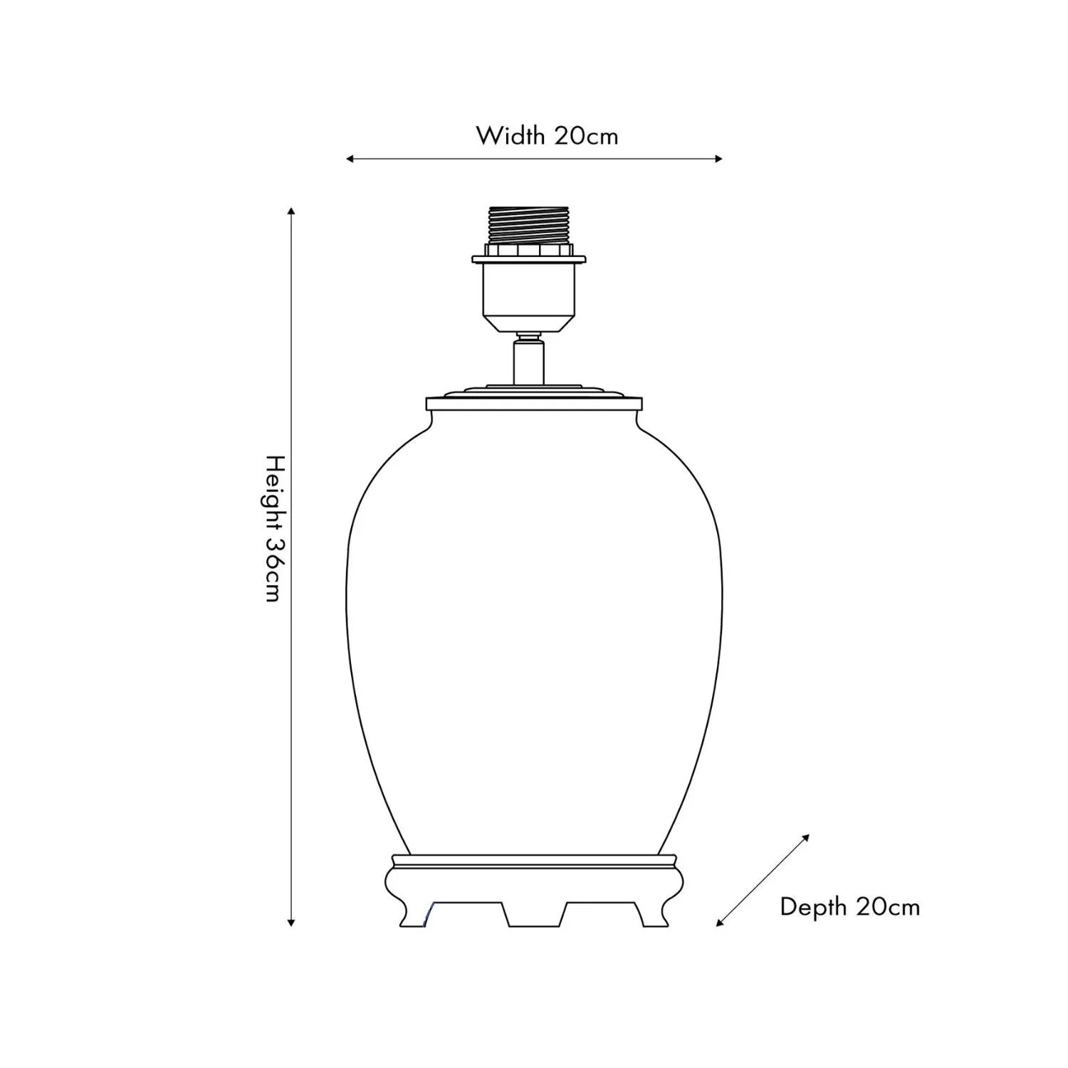 Jenny Worrall Pink Flamingos & White Glass Table Lamp Base with Antique Brass Feet – Handcrafted Bulbous Quirky Tropical Statement Lighting Dimensions 36x20x20cm | Click Style