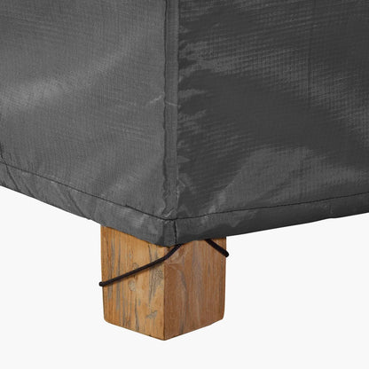 Platinum AeroCover Breathable Fire Pit and Coffee Table Garden Furniture Cover 77x40cm with Secure Drawstring and Stoppers | Click Style