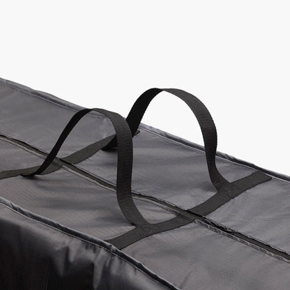Platinum AeroCover Breathable Garden Cushion Storage Bag with Reinforced Handles and Double Zip Opening for Garden and Outdoor Cushions 125x32x50cm | Click Style