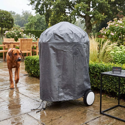 Platinum AeroCover Kettle Barbecue Cover 64x82cm Breathable Outdoor BBQ Cover with UV Protection for Round Charcoal and Kettle Barbecues | Click Style