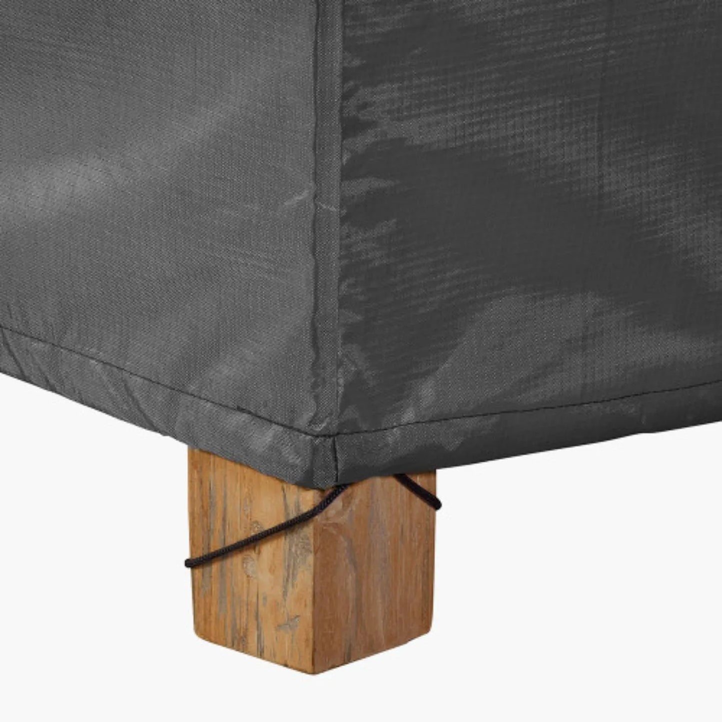 Platinum AeroCover Breathable Lounge Coffee and Fire Pit Table Garden Furniture Cover for round tables up to 72x72x58cm with water-resistant ripstop polyester fabric, UV protection and secure drawstring fastening | Click Style