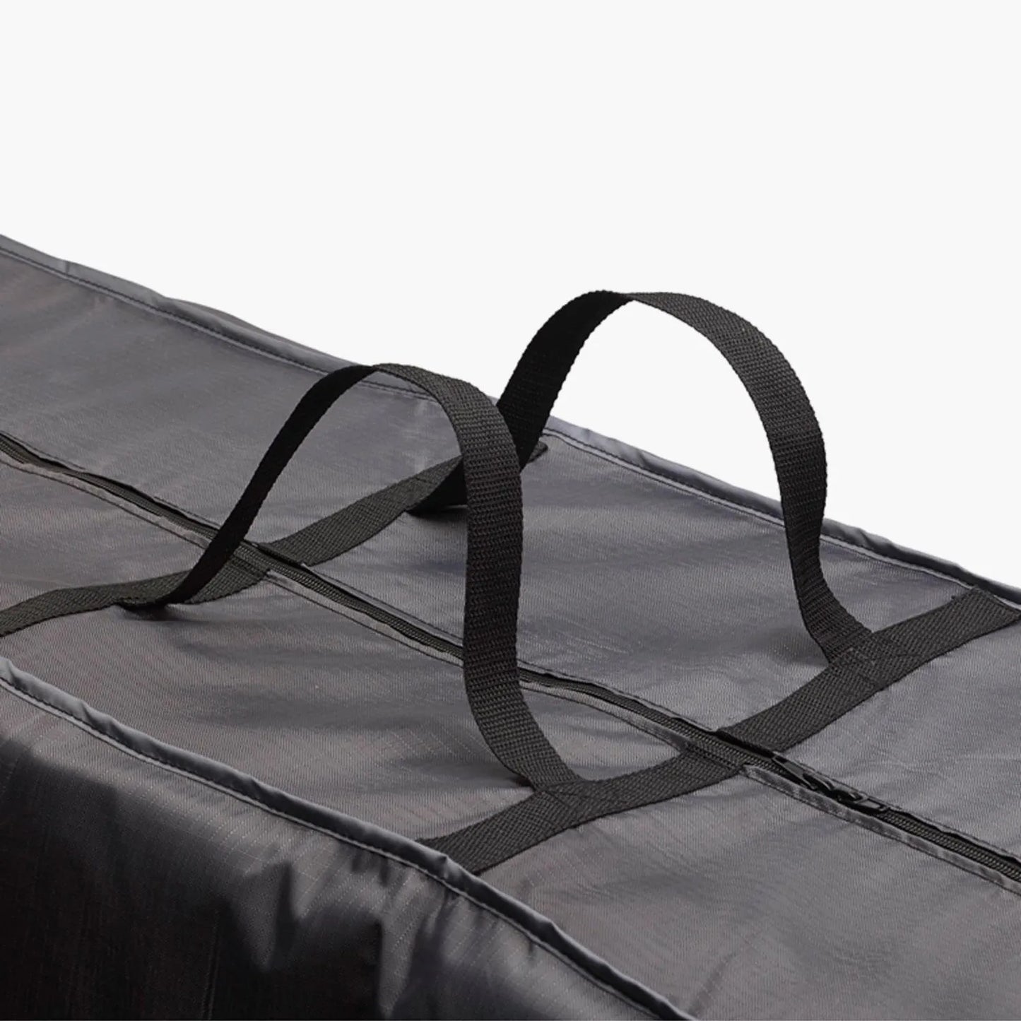 Platinum AeroCover Breathable Square Garden Cushion Storage Bag with Carry Handles for Large Outdoor Furniture Cushions 80x80x60cm | Click Style
