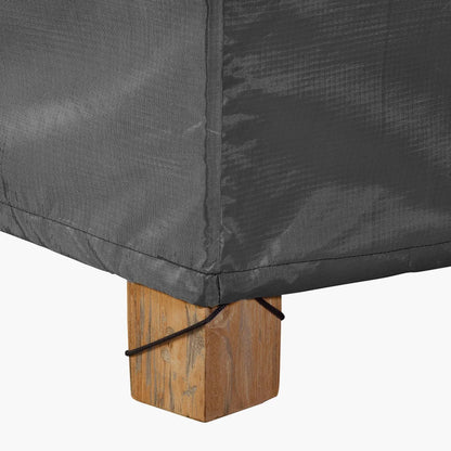 Platinum AeroCover Breathable Right Hand L-Shape Garden Furniture Cover for Outdoor Corner Sofa and Lounge Set 330x255x100x70cm | Click Style