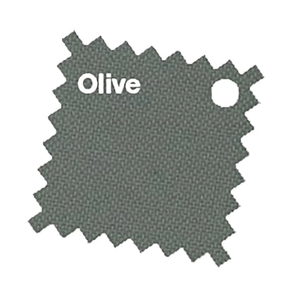 Platinum Riva 3.5m Round Centre Pole Parasol in Olive Green with anthracite grey powder-coated aluminium frame, durable water-repellent canopy and easy wind-up crank handle for patios, terraces and outdoor dining | Click Style