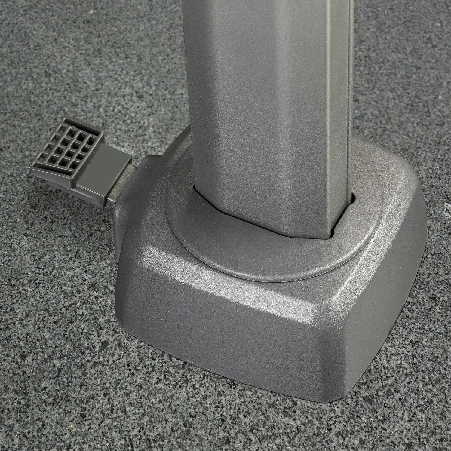 Platinum Voyager T1 3m Round Cantilever Parasol in Anthracite Grey - Click Style