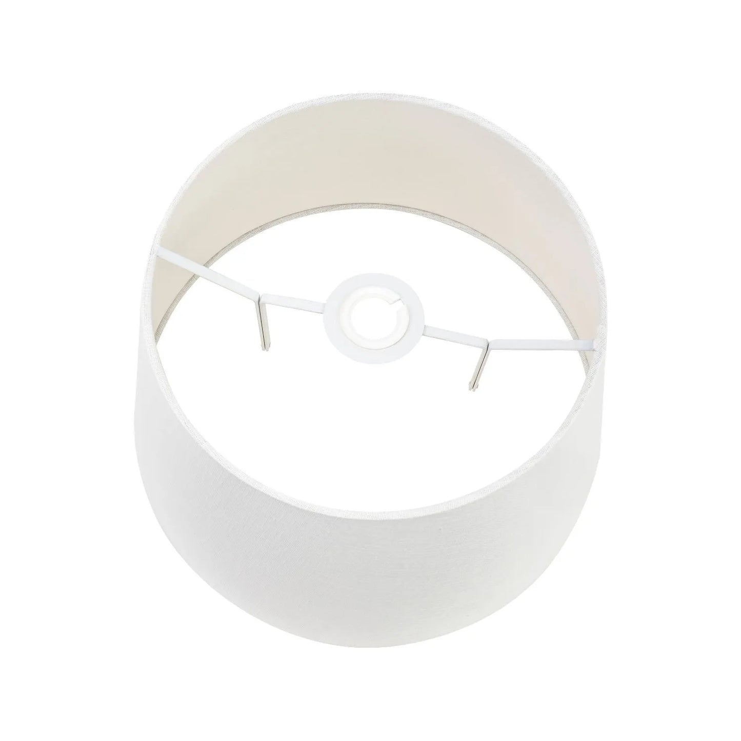 Rustic Blue & Green Glazed Artisan Ceramic Table Lamp with 30cm White Self-Lined Linen Tapered Shade – Handmade Stoneware Dot Design Vase-Shaped Light 42x30x30cm | Click Style