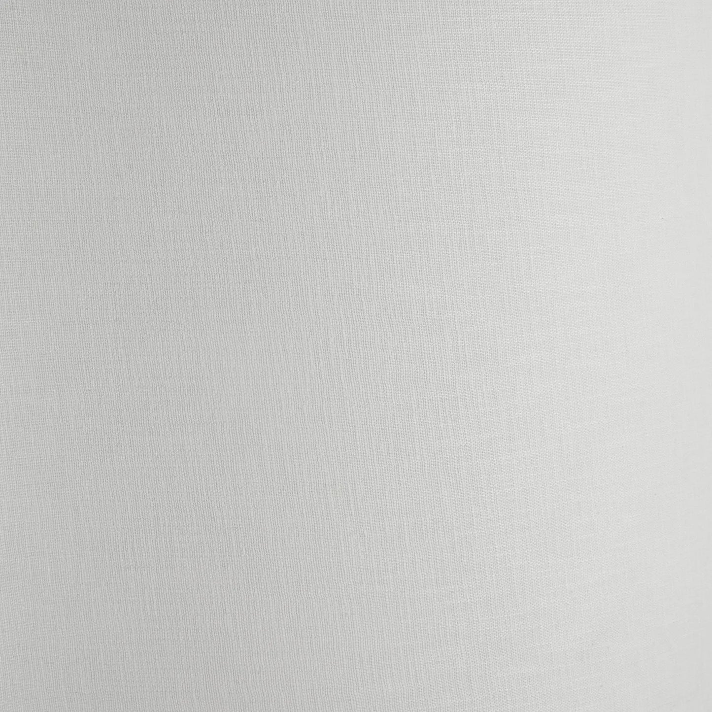 Rustic Brown Stoneware Cylindrical Table Lamp with 35cm White Self-Lined Linen Drum Shade – Textured Concrete-Effect Ceramic Light Base 64x35x35cm | Click Style