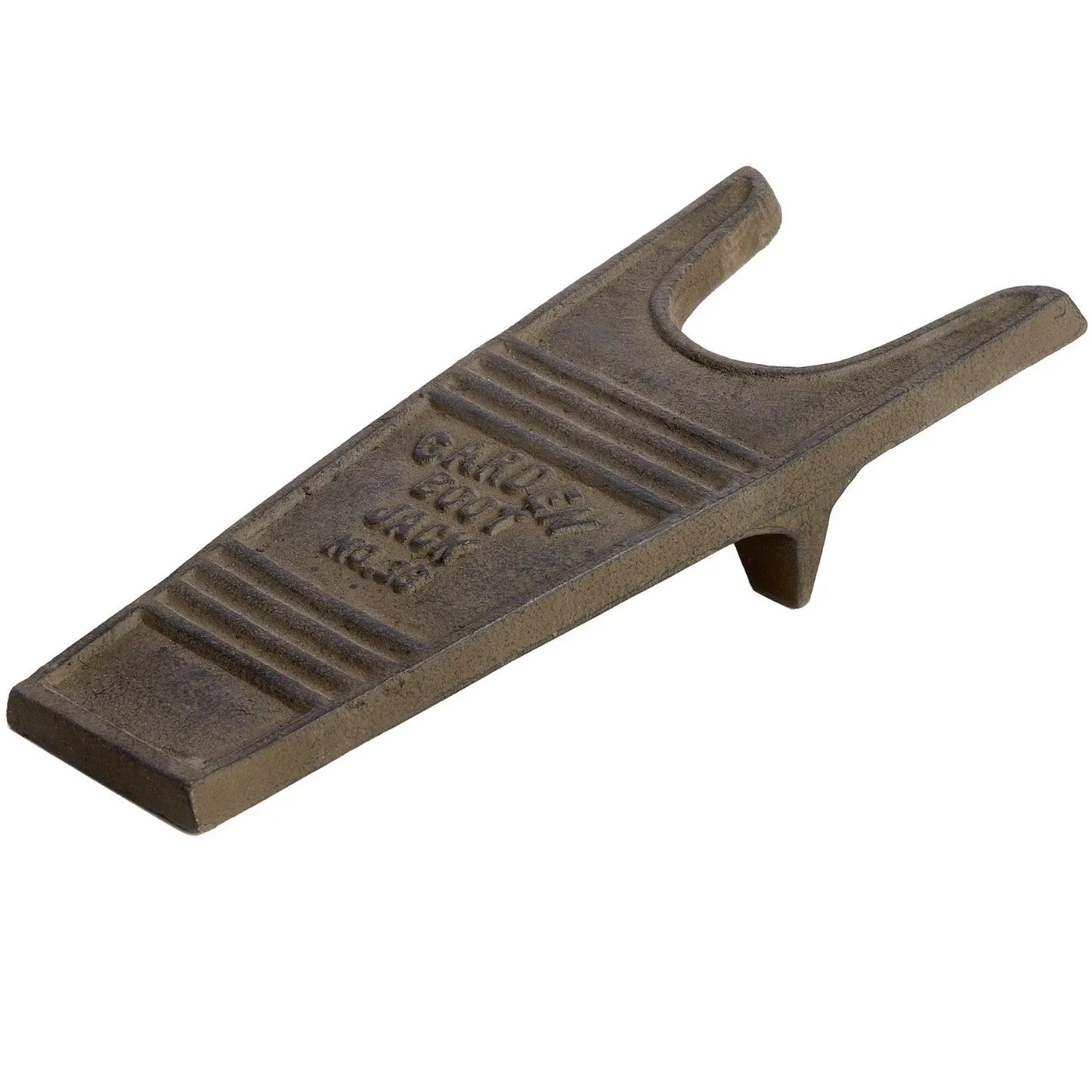 Rustic Cast Iron Boot Jack – Brown Garden Shoe Remover 31x13cm