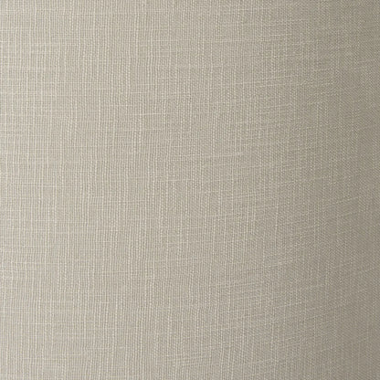 Rustic Grey-Washed Mango Wood Table Lamp with Grey Linen Drum Shade – Hand-Carved Dome Lamp Base 48x35x35cm - Click Style