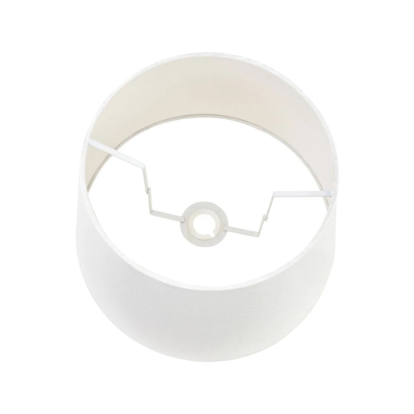 Rustic Neutral Grey & Beige-Washed Greige Stoneware Table Lamp with Vertical Grooved Detailing & 35cm White Self-Lined Linen Tapered Shade – Handcrafted Ceramic Light 56x35x35cm | Click Style