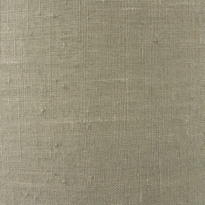 Rustic Rich Brown Glazed Artisan Ceramic Table Lamp with 35cm Pistachio Green Linen Drum Shade – Handmade Stoneware Dot Design Tapered Cylindrical Light 58x35x35cm | Click Style