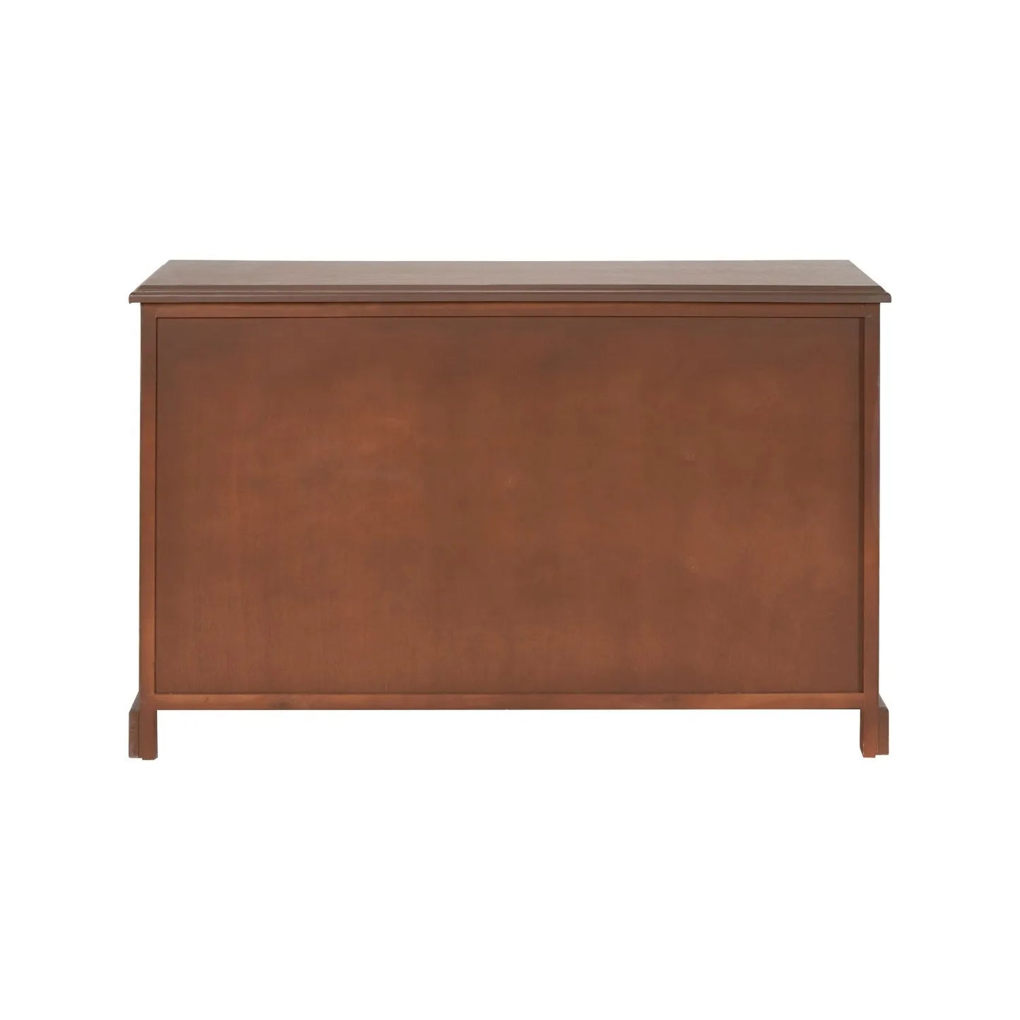 Sage Green & Neutral Pine Wood 12 Drawer Storage Chest – Back View | Click Style