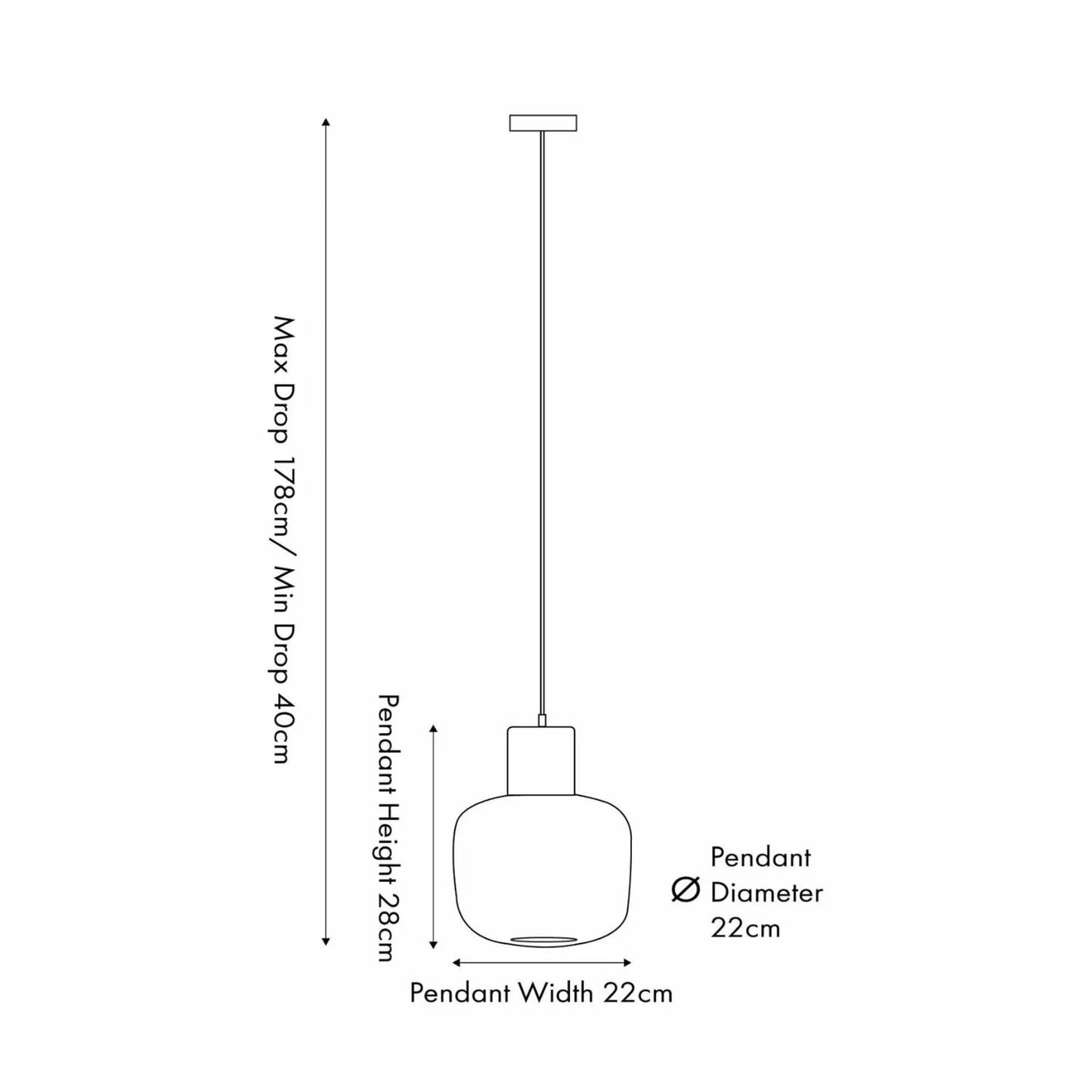 Smoked Grey Hand-Cut Glass Adjustable Pendant Ceiling Light with Antique Brass Fitting – Textured Circular Pattern Design Dimensions 178x20x20cm | Click Style