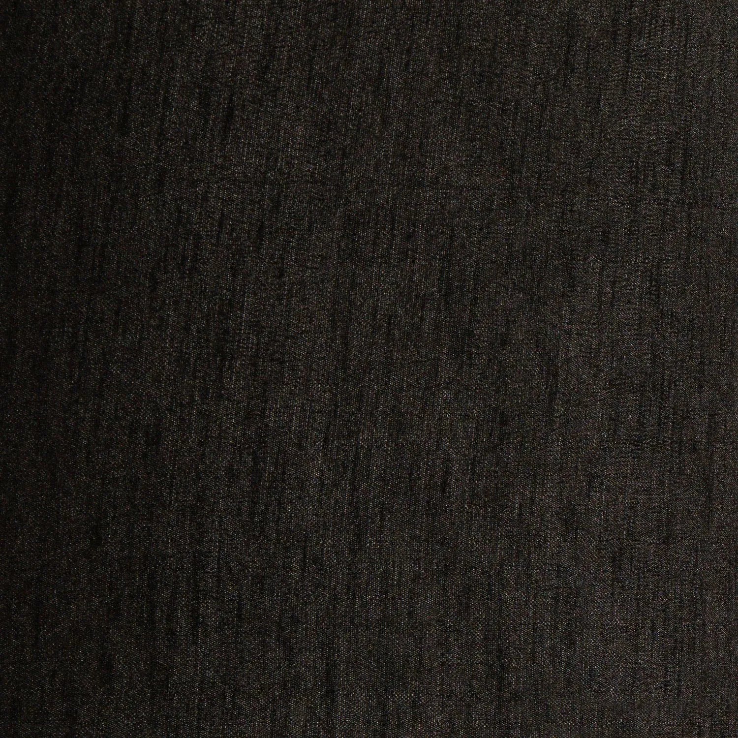 Smoked Grey Hand-Cut Glass Table Lamp with 30cm Black Slubbed Silk Gold-Lined Drum Shade & Antique Brass Fitting – Textured Circular Pattern Design 43x30x30cm | Click Style