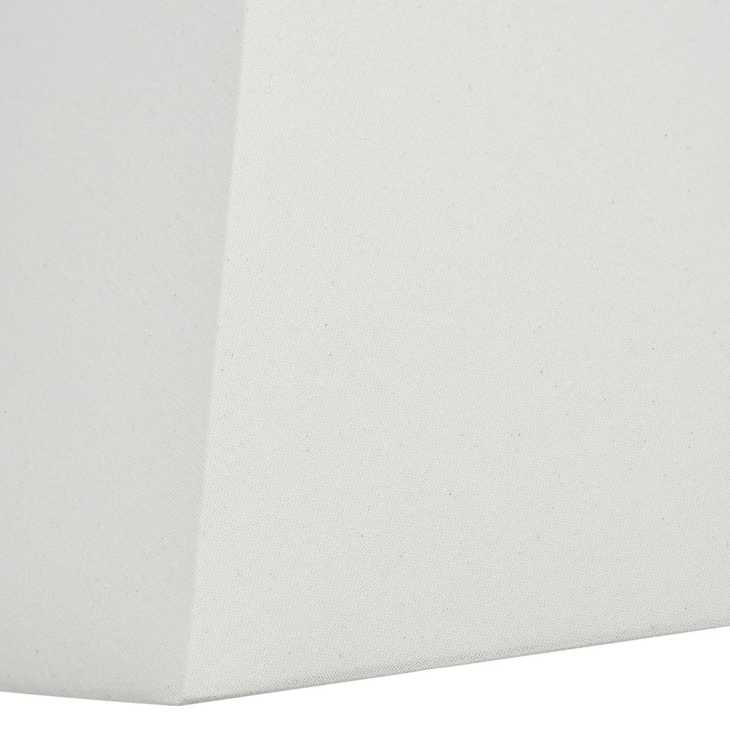 Tall Antique Cream-Washed Rattan Pyramid Floor Lamp With 48cm Cream Cotton Tapered Lampshade – Woven Natural Floor Light 154x48x48cm | Click Style