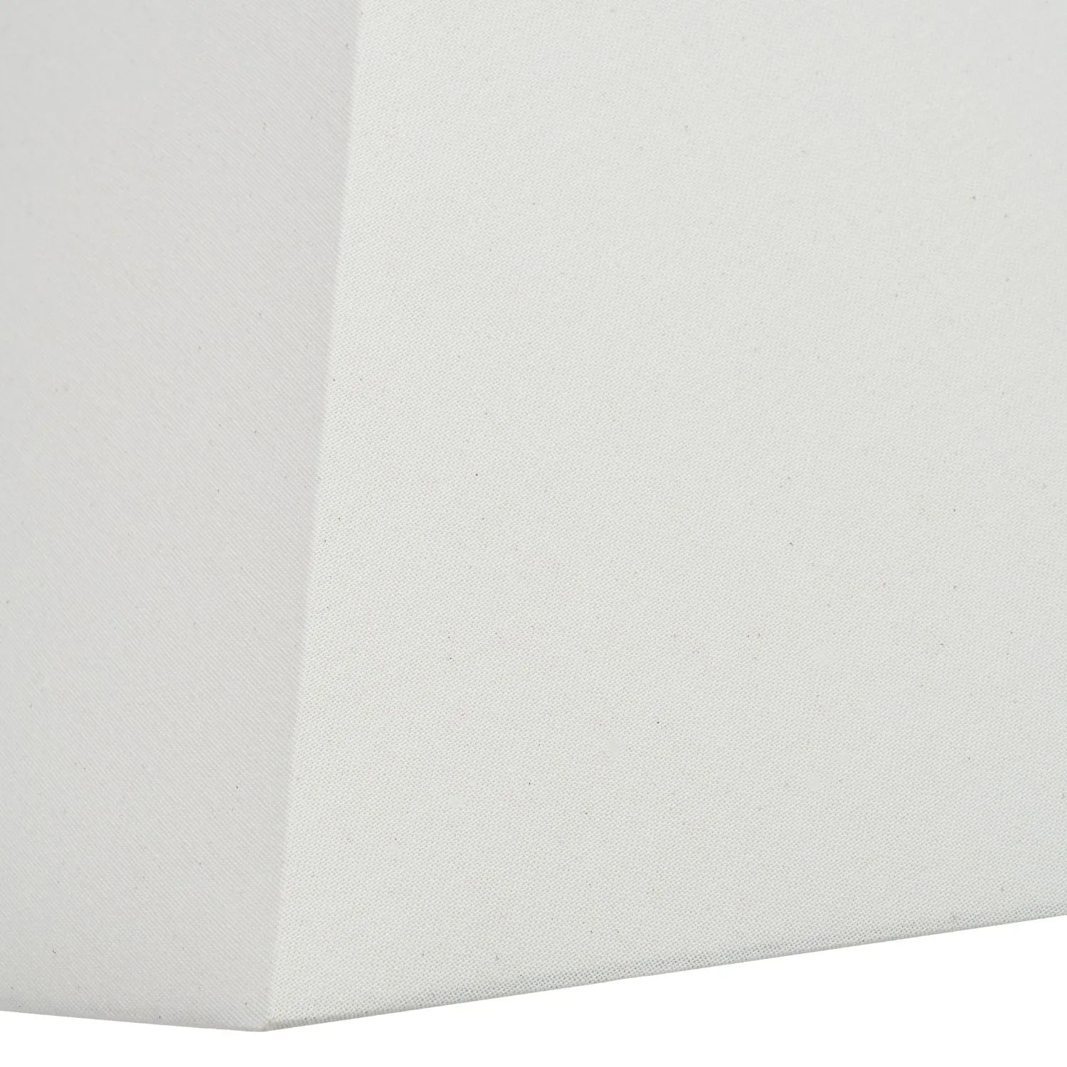 Tall Antique Cream-Washed Rattan Pyramid Floor Lamp With 48cm Cream Cotton Tapered Lampshade – Woven Natural Floor Light 154x48x48cm | Click Style