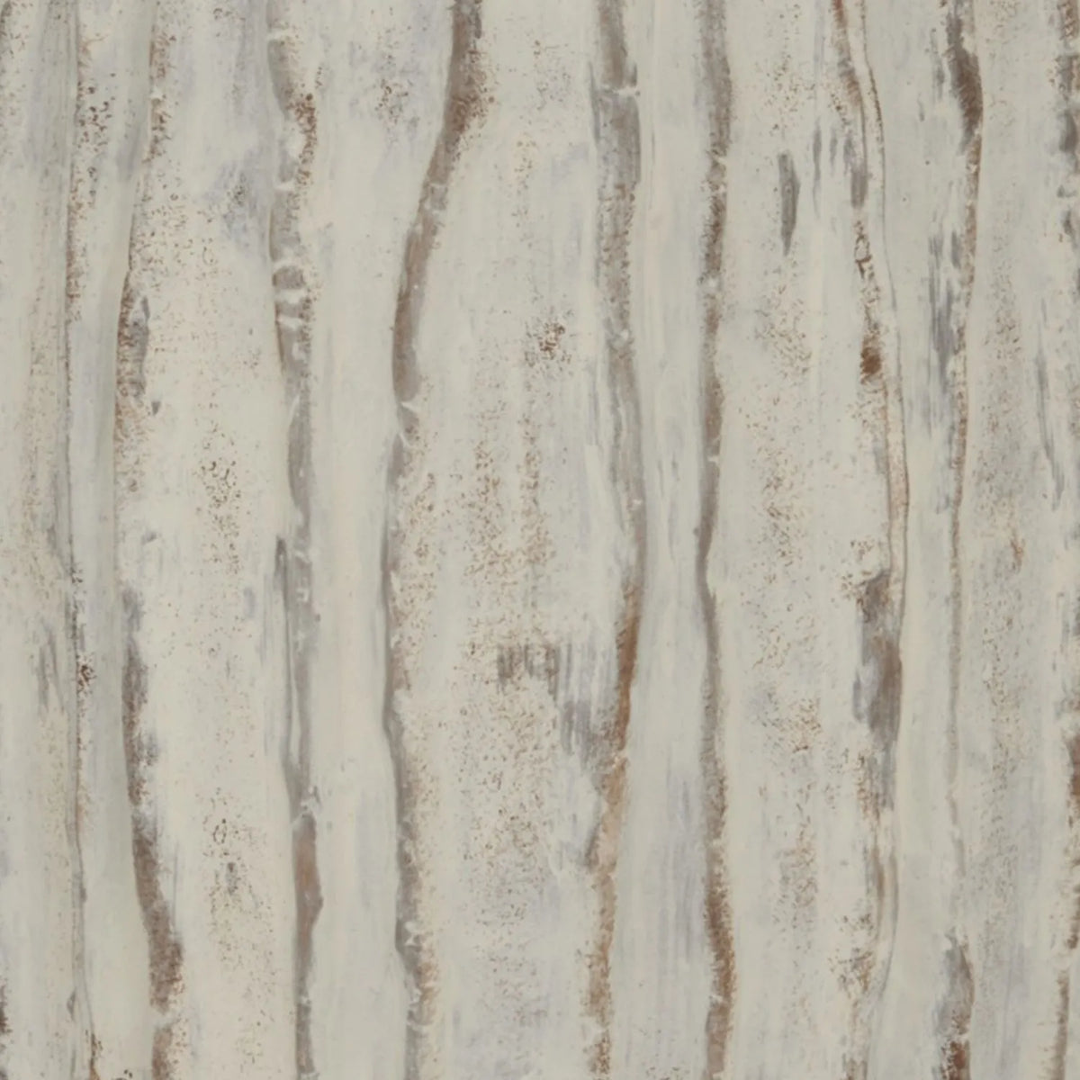 Tall Grey & White Washed Ceramic Floor Standing Vase with Raised Vertical Ribbing – Large Textured Decorative Vase 70x27x27cm – Grey White Wash Textured Ceramic Finish Close-Up | Click Style