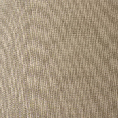 Jenny Worrall Tall Guinea Fowl Cream Champagne & Gold Glass Table Lamp with 40cm Beige Taupe Handloom Drum Shade – Handcrafted Cylindrical Statement Lighting 63x40x40cm | Click Style